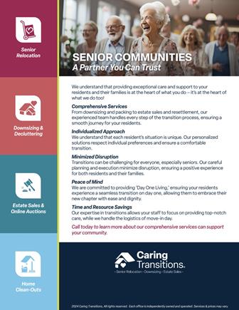 Senior Communities Information